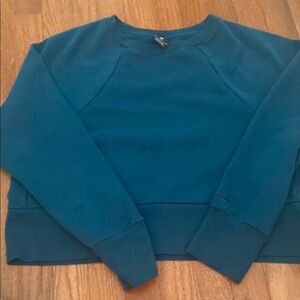 Teal Long Sleeve Sweatshirt